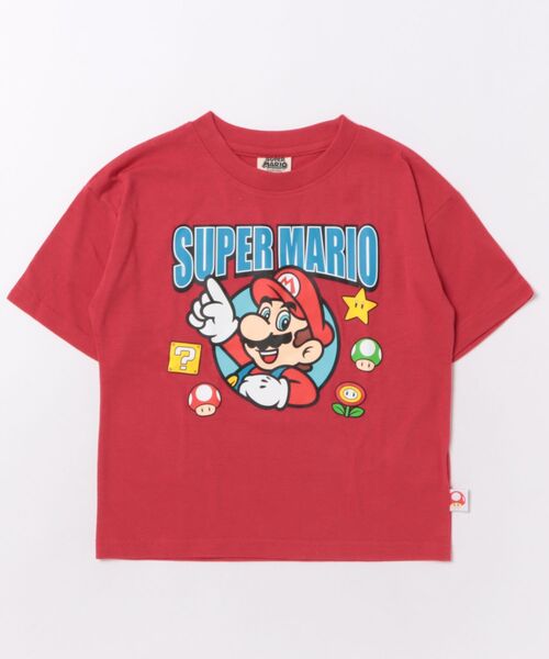 Right-on（ライトオン） tシャツ マリオプリントTシャツ キッズ 子供服