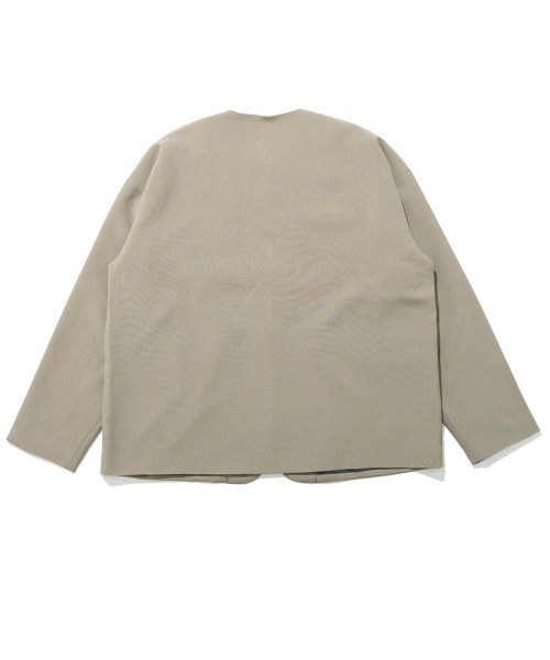 「KRIFF MAYER Kid's Collection」 「KIDS」ノーカラージャケット 170 グレイッシュベージュ キッズ_画像5