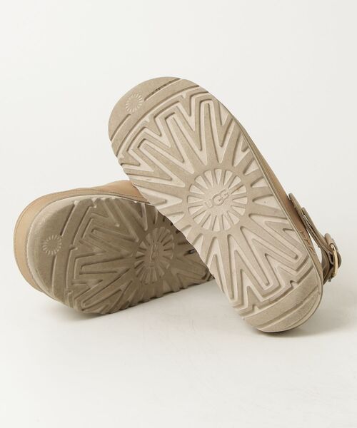 UGG サンダル ベージュ 24cm UGG Australia（アグオーストラリア） 「UGG」 フラットサンダル 24cm