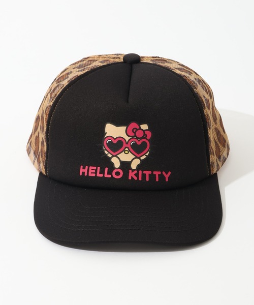 NEW ERA snappサンリオ　キティ　メッシュ　夏　キャップ　帽子 sanrio（サンリオ） メッシュキャップ キャップ 帽子 レディース