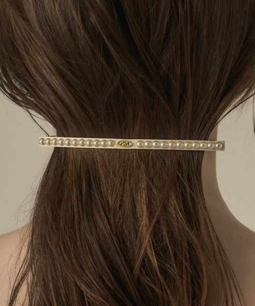 muku ヘアクリップ VALETTA/SLIM PEARL : ZOZOTOWN Yahoo!店 - 通販