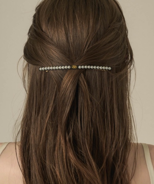 muku ヘアクリップ VALETTA/SLIM PEARL : ZOZOTOWN Yahoo!店 - 通販