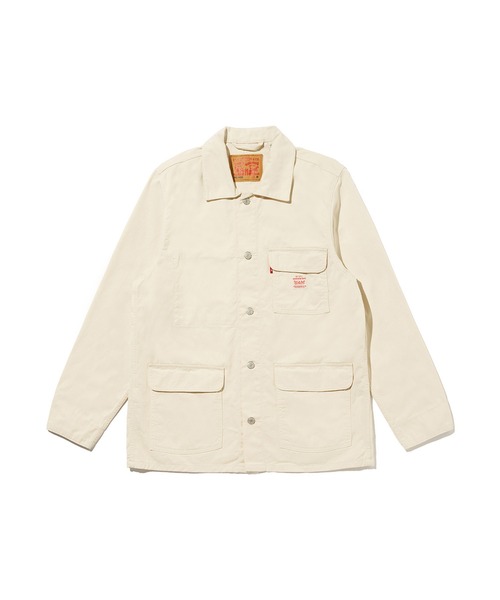 「Levi's」 デニムジャケット S ホワイト メンズ_画像8