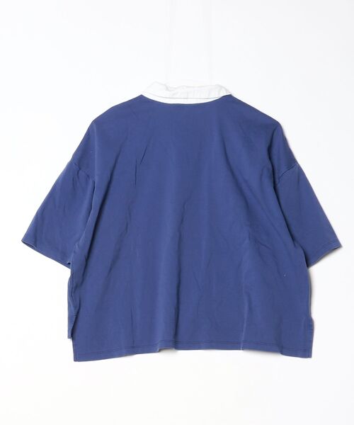 「MidiUmi」 半袖カットソー - ブルー レディース_画像2