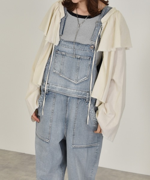 「w closet」 長袖ブラウス FREE ホワイト レディース_画像3