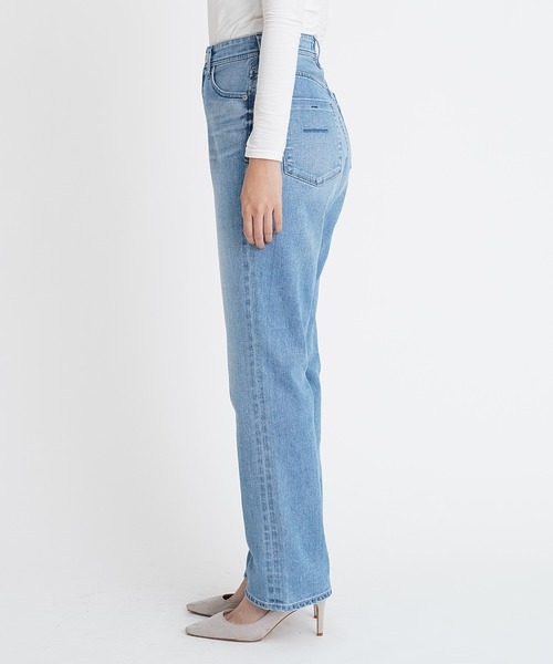 「YANUK」 デニムパンツ 26inch ライトブルー レディース_画像7