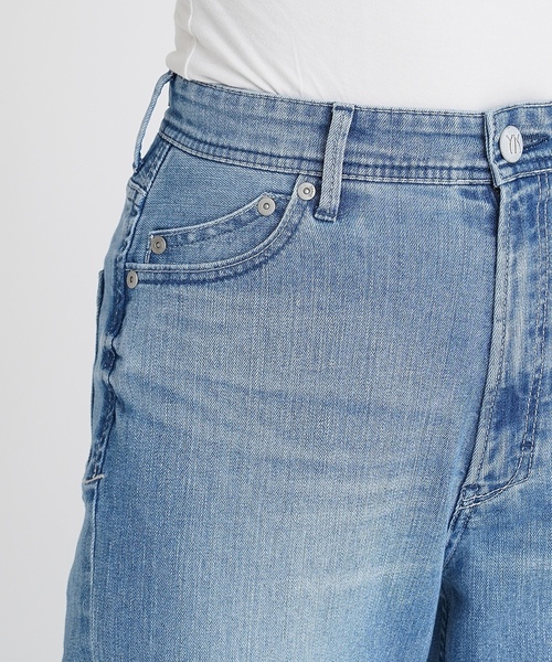 「YANUK」 デニムパンツ 26inch ライトブルー レディース_画像9