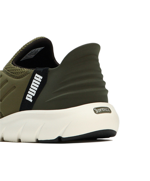 「PUMA」 スリッポン 24.5cm ブラック メンズ_画像3