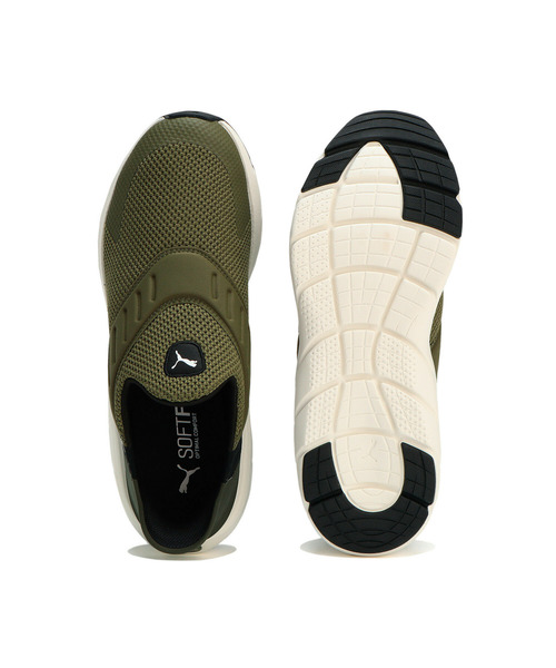 「PUMA」 スリッポン 24.5cm ブラック メンズ_画像4