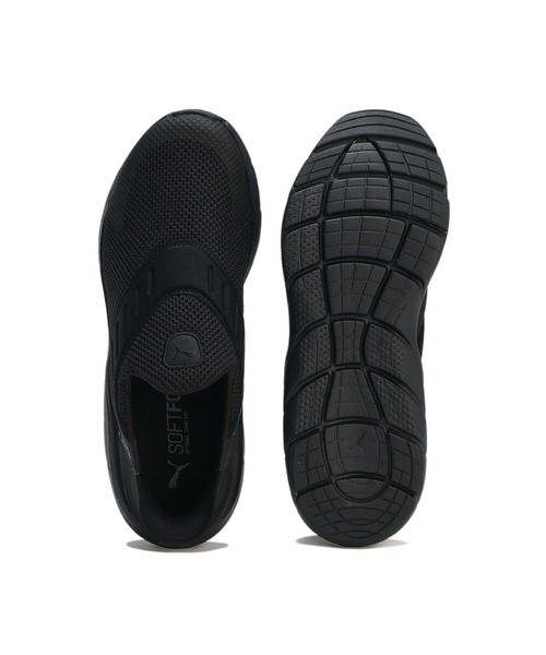 「PUMA」 スリッポン 24.5cm ブラック メンズ_画像8