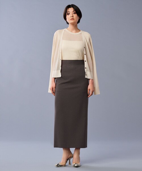 「uncrave」 スカート 1 グレー レディース_画像4