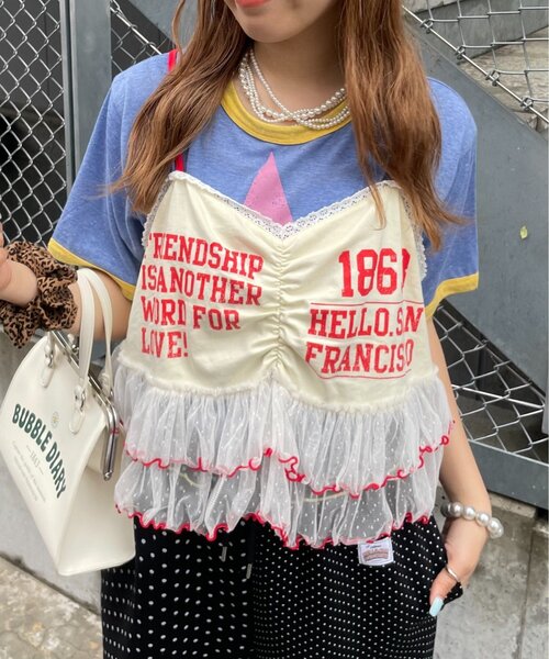 HELLO.SANFRANCISCO（ハローサンフランシスコ） キャミソール 「HELLO