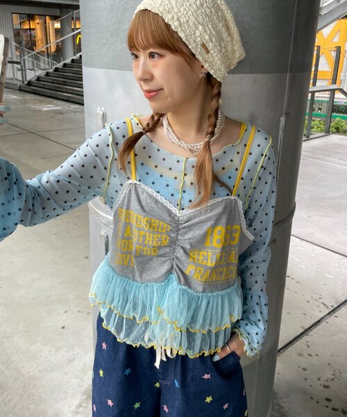HELLO.SANFRANCISCO（ハローサンフランシスコ） キャミソール 「HELLO