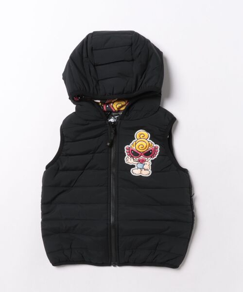 HYSTERIC MINI（ヒステリックミニ） ベスト PLUMP MINI 総柄 RV ベスト