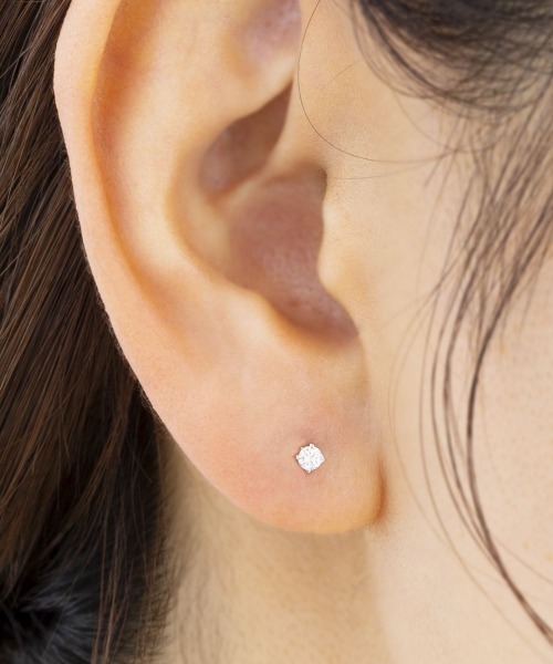 ピアス プラチナ ピアス レディースの画像