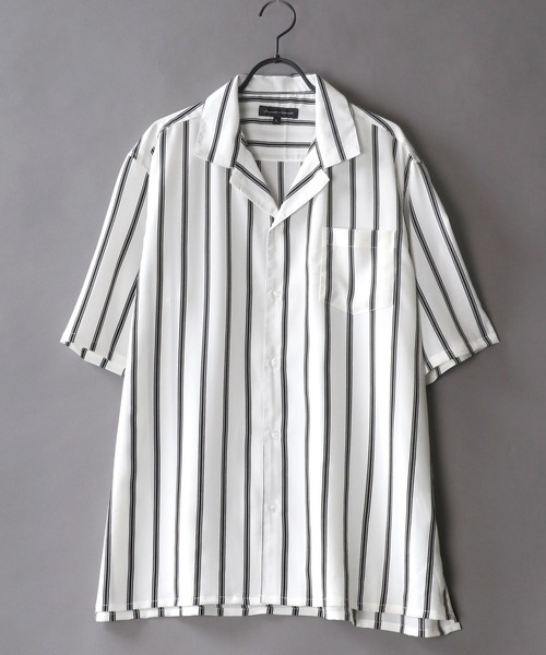 シャツ ブラウス Drape Open Collar Shirt/ドレープ オープンカラー シャツ|ZOZOTOWN PayPayモール店|02