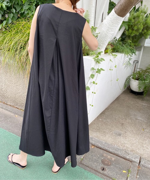 ワンピース リネンライクフレアノースリワンピース Zozotown Paypayモール店 通販 Paypayモール