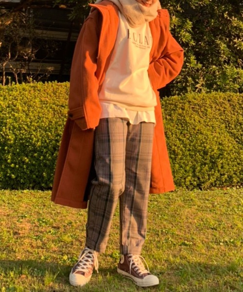 ■Bark　ダッフルコート ニット　オレンジ BARK MONTGOMERY | 【Octet Blog】オクテット ブログ by林商店