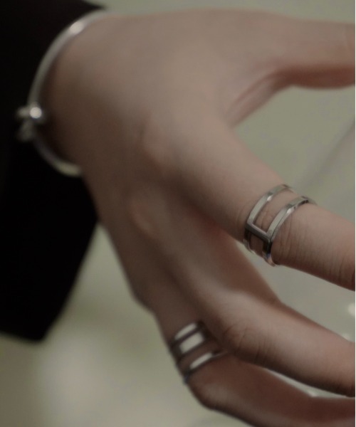 Daniel Wellington 指輪 リング ELAN DUAL RING シルバー
