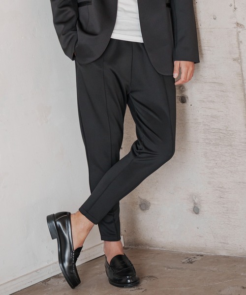 CAMBIO（カンビオ） パンツ mp9805- ピンタック入りストレッチポンチ