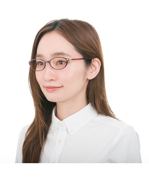 Zoff 伊達メガネ メガネ 眼鏡 オーバル型 めがね｜軽くて壊れ