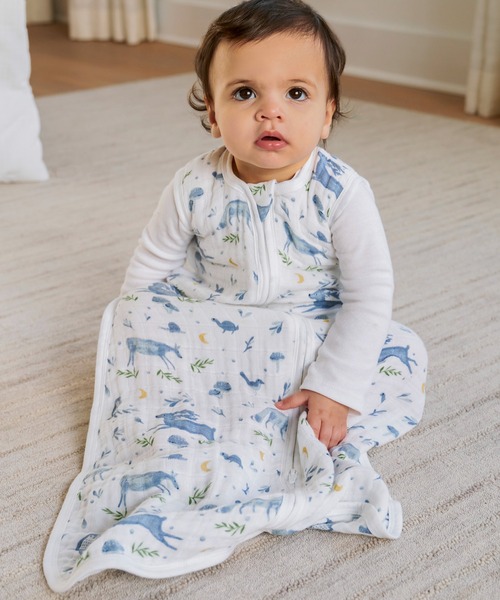 PETIT BATEAU（プチバトー） スリーパー ハートプリントジゴトゥーズ