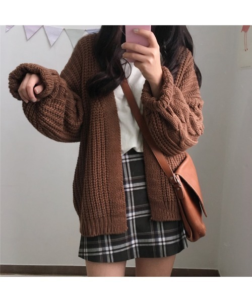 カーディガン ボリューム ケーブル レディース : ZOZOTOWN Yahoo