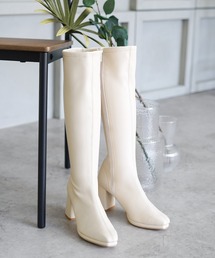 ロングブーツ BLACK BOOTS lady long boots2～ﾚﾃﾞｨｰﾛﾝｸﾞﾌﾞｰﾂ2 | flower／フラワー公式通販