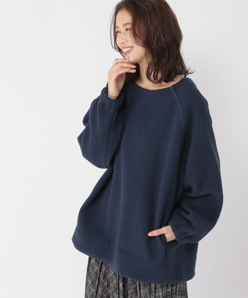 studio CLIP（スタディオクリップ） ニット ボアボリュームプル