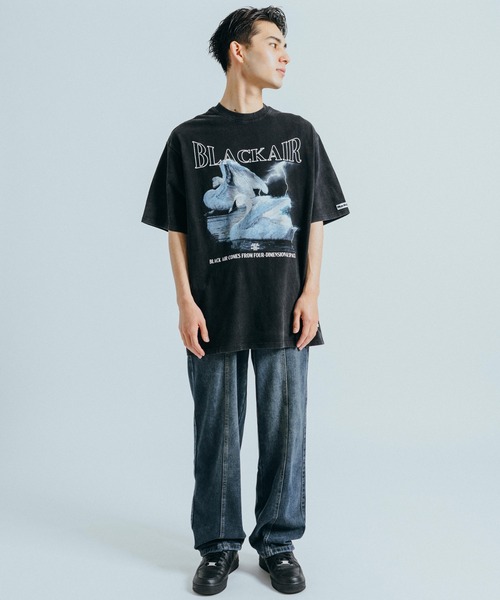 Ressaca（レサーカ） tシャツ オーバーサイズ グラフィックロゴ