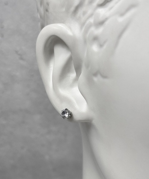 SBG by 7JEWELRY アレルギー対応 ピアス SBG ストーンスタッドピアス