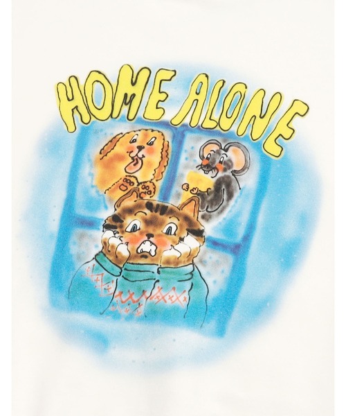 トレーナー スウェット 「8」「little sunny bite x anna hofmann」 Home alone sweat top_7