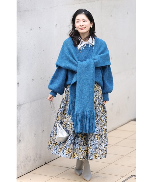 Berluti カリグラフィー　大判ストール Berluti カリグラフィー 大判ストール