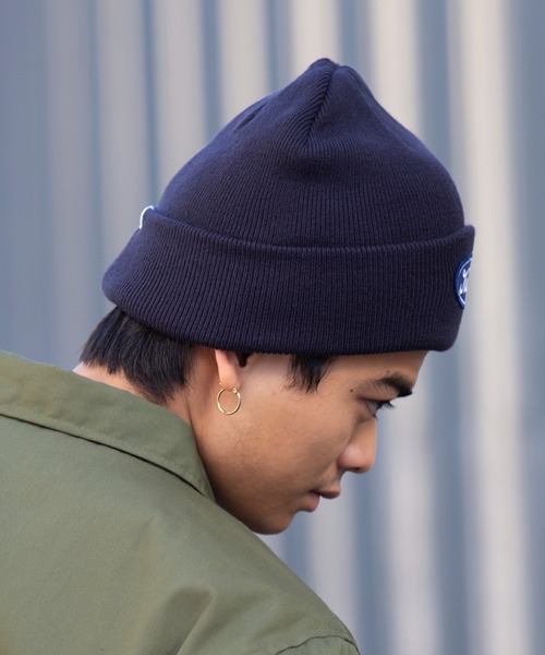 NAUTICA（ノーティカ） ニット帽 ニットキャップ 「NAUTICA」ワッペン