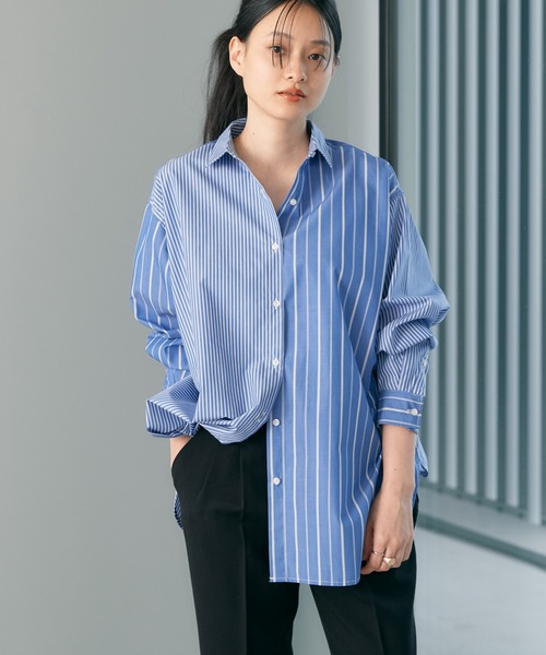 DRYCLEANONLY カジュアルシャツ レディース 23区（ニジュウサンク） ブラウス シャツ 「CLASSY.2月号掲載/洗える
