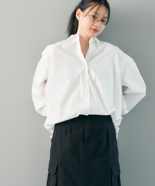 DRYCLEANONLY カジュアルシャツ レディース 23区（ニジュウサンク） ブラウス シャツ 「CLASSY.2月号掲載/洗える