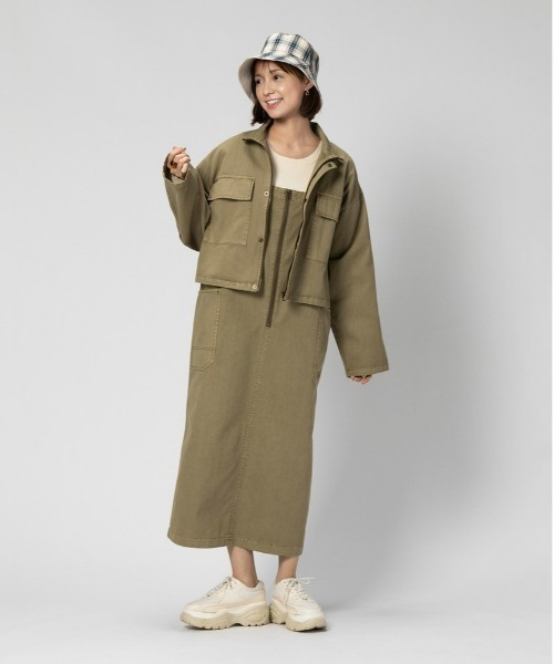 FREAK'S STORE Dickies ジャンスカ サロペット FREAK'S STORE（フリークスストア）の「限定展開 Dickies
