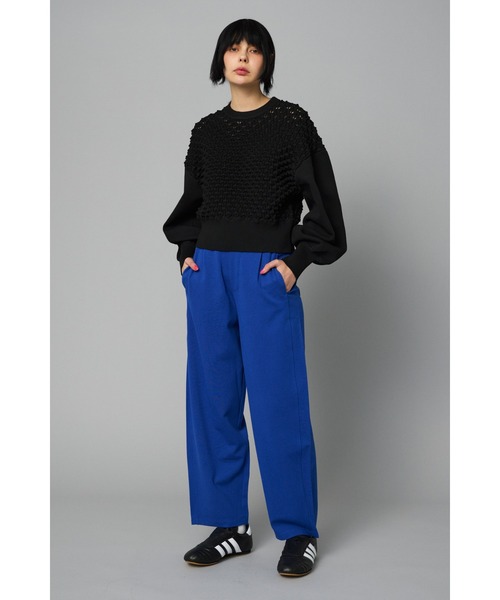HeRIN.CYE コクーンシルエット パンツ サイズ38 HeRIN.CYE スウェットパンツ ジャージ ponte cocoon pants