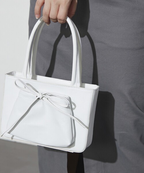 Firsthand ハンドバッグ Firsthand/ファーストハンド Leather Ribbon