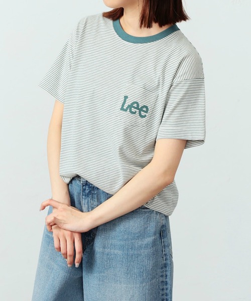 Lee tシャツ Lee/リー ポケットLeeロゴ ショートスリーブTシャツ