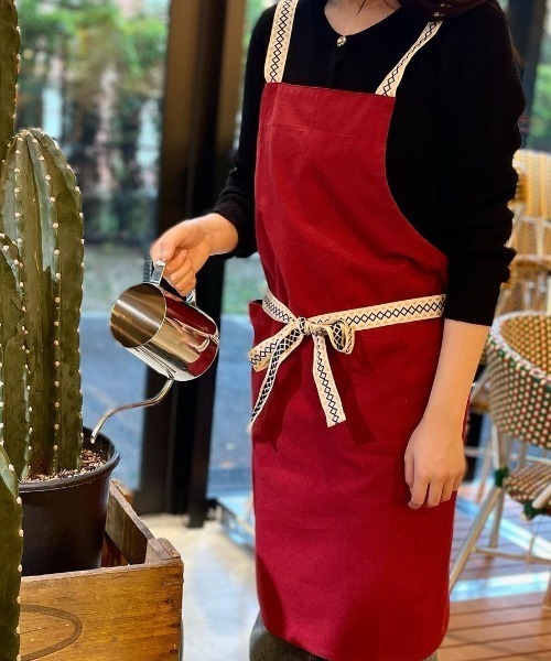 DULTON（ダルトン） エプロン APRON WITH RIBBON/ エプロン ウィズ