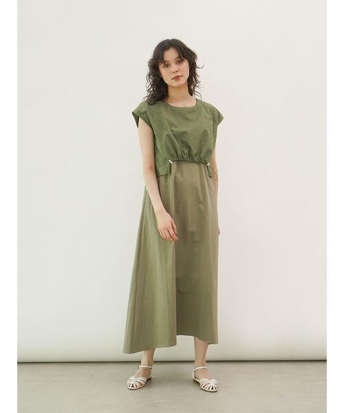 FIKA.（フィーカ） ワンピース Cotton docking onepiece : ZOZOTOWN