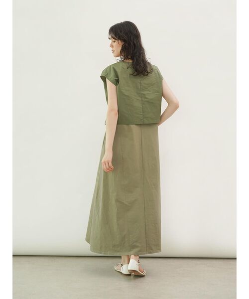 FIKA.（フィーカ） ワンピース Cotton docking onepiece : ZOZOTOWN