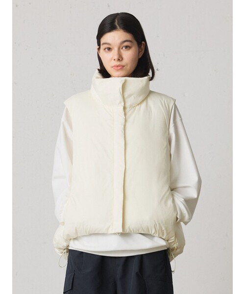 MidiUmi（ミディウミ） ベスト ジレ ハイネックダウンベスト