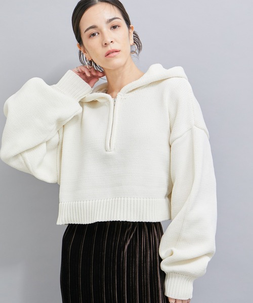 LE CERCLE par rope' ニット セーター ハーフZIPニットプル