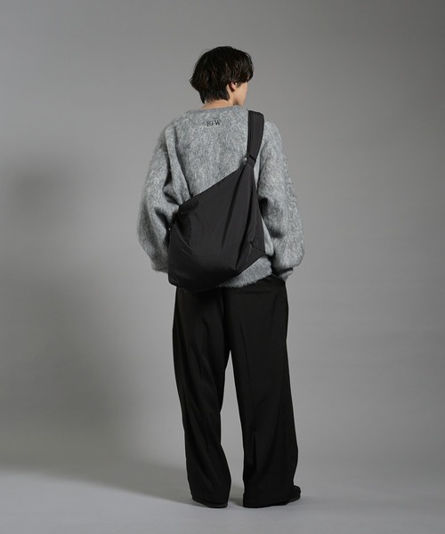 ショルダーバッグ NYLON BIG SHOULDER BACK/ナイロンビックショルダーバッグ メンズ | kutir | 05