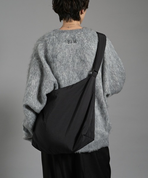 ショルダーバッグ NYLON BIG SHOULDER BACK/ナイロンビックショルダーバッグ メンズ | kutir | 02