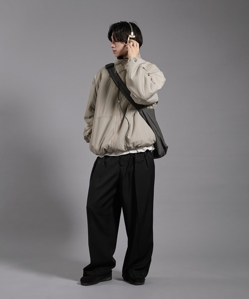 ショルダーバッグ NYLON BIG SHOULDER BACK/ナイロンビックショルダーバッグ メンズ | kutir | 19