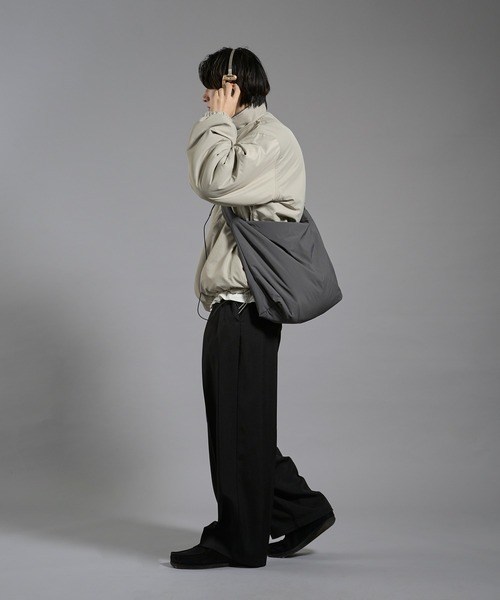 ショルダーバッグ NYLON BIG SHOULDER BACK/ナイロンビックショルダーバッグ メンズ | kutir | 16