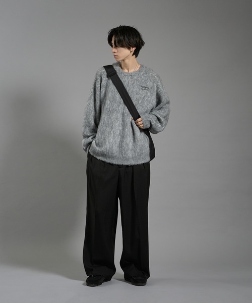 ショルダーバッグ NYLON BIG SHOULDER BACK/ナイロンビックショルダーバッグ メンズ | kutir | 06